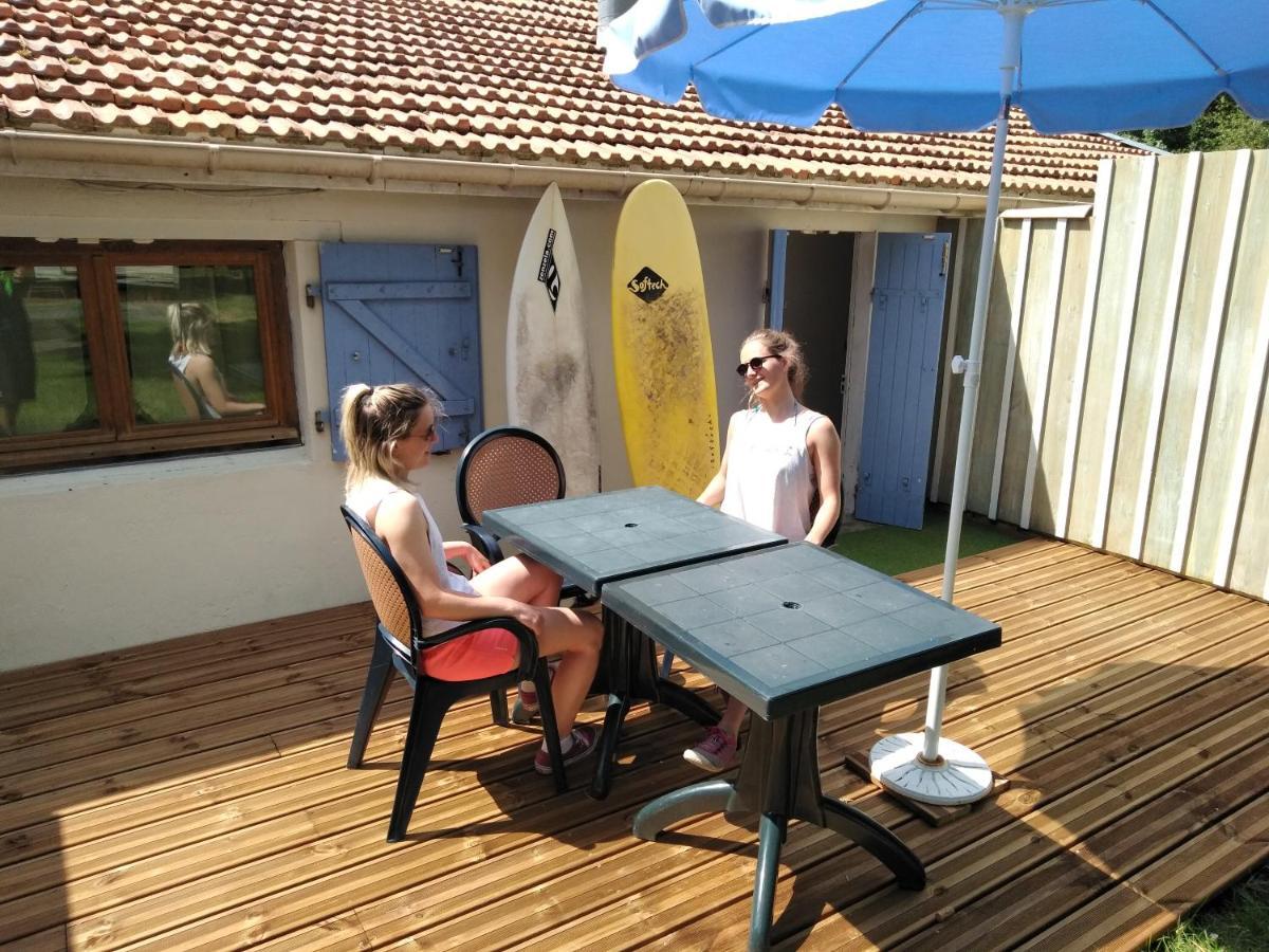 Hotel Zenzela Surf House Naujac-sur-Mer Esterno foto